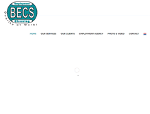 Tablet Screenshot of bonairecleaningservices.com